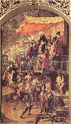 BERRUGUETE, Pedro Burning of the Heretics (Auto-da-fe) oil painting